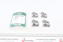 Планка супорта (заднього) прижимна (к-кт) Hyundai i30/ix35/Kia Sportage 02- (Mando)