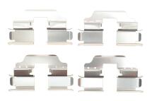 Планка супорта (заднього) прижимна (к-кт) Renault Scenic III/Megane III 1.2-2.0dCi 08- (Lucas)