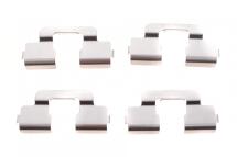 Планка супорта (заднього) прижимна (к-кт) Citroen C4 II/Peugeot 3008/5008 09- (Lucas)