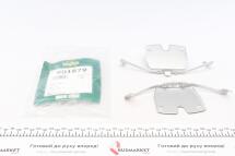 Планка супорта (переднього) прижимна (к-кт) BMW 7 (F01-F04)/X5 (F15/F85)/X6(E71/F16) 5.0i 08- (ATE)