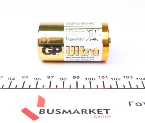 Батарейка GP Ultra Alkaline D LR20 (1шт)