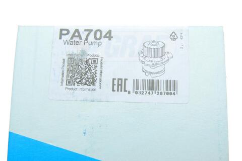 Помпа води Lada 2110-2111 1.5/1.5 16V/1.6 97-12 /Lada 2108-2115 1.1/1.3/1.5 91-13 (21z) (B/B)(6 лоп)