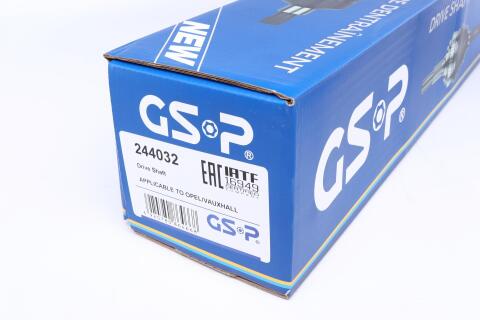 Піввісь Opel Combo 1.7 CDTI 04- (L) (34x33x587.5x29T) (+ABS)