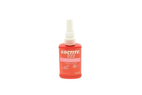 LOCTITE 222, 50ML Фіксатор різьби (розовий) (низкой фіксації)