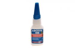 Суперклей для резини (-40 до +120°С) висока швидкість склеювання LOCTITE 406, 20g 