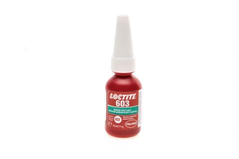 LOCTITE 603, 10ML Фиксатор анаэробный вал-втулочный (зеленый) (высокой фиксации) (промежуток 0.1)