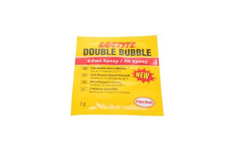 LOCTITE DOUBLE BUBBLE, 3G EGFD Клей двокомпонентний універсальний