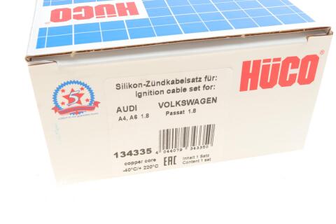 Провода зажигания Audi A4/A6/VW Passat/Golf IV 94-05 (к-кт) (HÜCO)