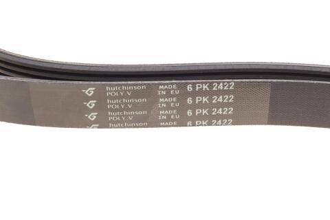 Ремінь генератора MB E-class (W210) 4.2/5.0 96-97 (6PK2422)