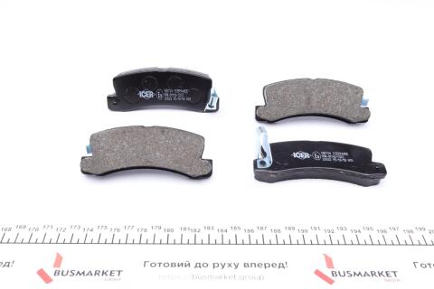 Колодки гальмівні (задні) Toyota Camry 86-01/Avensis 97-03/Carina 87-97/Lexus RX 98-03/ES 89-01