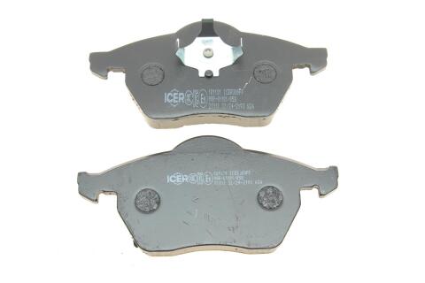 Колодки тормозные (передние) Audi A3/TT/Skoda Octavia 96-10/VW Golf/Passat B3/B4 91-06 (без датчика)