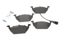 Колодки тормозные (передние) Audi A3/Skoda Fabia/Octavia 96-13/VW Caddy 04-15/Golf 97- (+датчик) Колодки тормозные (передние) Audi A3/Skoda Fabia/Octavia 96-13/VW Caddy 04-15/Golf 97- (+датчик)