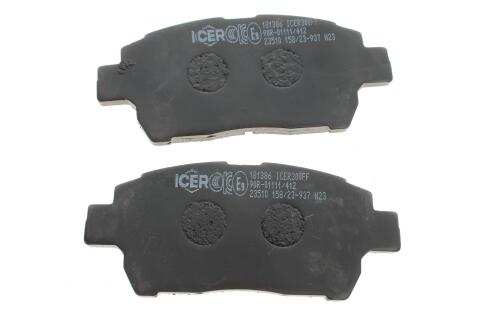 Колодки тормозные (передние) Toyota Corolla 01-08/Prius 00-04/Yaris 99-05