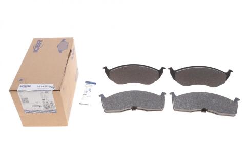 Колодки гальмівні (передні) Chrysler Neon 94-06/Voyager/Grand Voyager III/Dodge Caravan 95-01