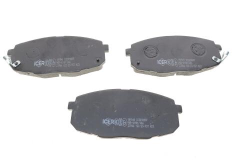 Колодки тормозные (передние) Hyundai i30 07-12/Kia Cee'd 06-/Carens 02-/Cerato 09-/Soul 14-