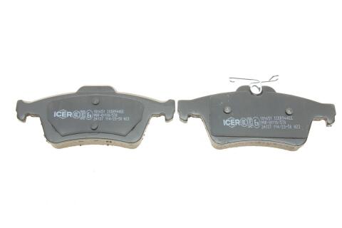 Тормозные колодки (задние) Ford Focus 04-/Connect/Opel Vectra C 02-13/Renault Laguna/Citroen C5 07-