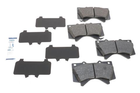 Колодки гальмівні дискові TOYOTA Land Cruiser 200 07-21, Land Cruiser Prado 150 09-, Tundra 06-13, Sequoia 07-22; LEXUS LX570 08-22