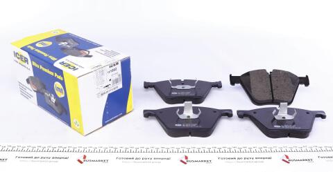 Колодки гальмівні (передні) BMW 5 (F07) 09-/7 (F01-F04) 08-15/X5 (E70/F15/F85)/X6 (E71/F16) 06-