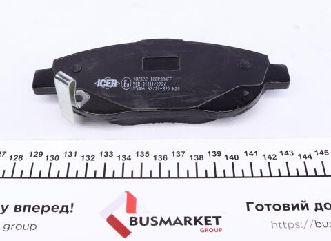 Колодки тормозные (передние) Toyota Avensis 08-18/Verso 2.0-2.2 D-4D 09-