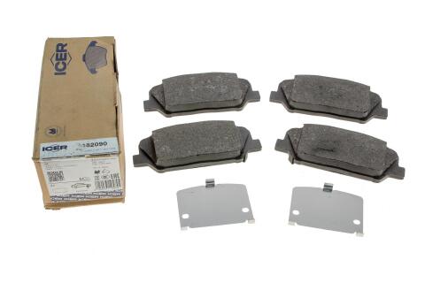 Колодки гальмівні (передні) Hyundai i30 11-/Veloster 12-17/Kia Cee'd/Pro Cee'd 12-/Cerato 13-