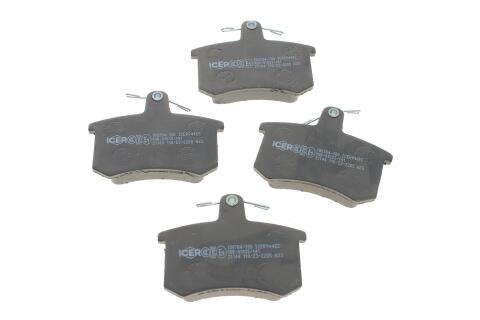 Колодки тормозные (задние) Audi A4/A6/A8 94-02/Audi 80 91-96/Audi 90 84-91/Audi 100/200 77-94