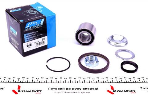 Підшипник маточини (задньої) Renault Megane/Clio 01- (25x52x37)(+ABS)(к-кт)