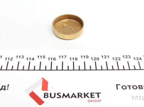 Заглушка блоку циліндрів (d=32,6mm) Латунь/Brass Заглушка блоку циліндрів (d=32,6mm) Латунь/Brass