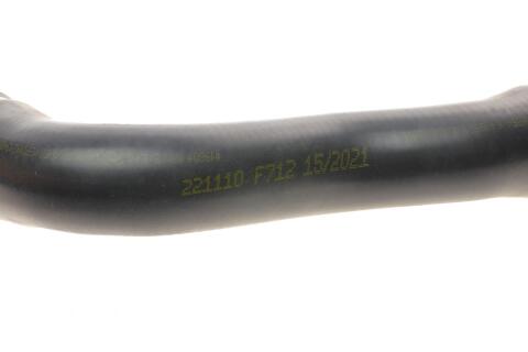 Патрубок радиатора (верхний) Skoda Praktik/Fabia/VW Polo 1.4TDI/1.9TDI 01-10 (К-кт в сборе)