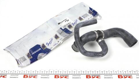 Патрубок радіатора (нижній) MB Sprinter OM642-646 (к-кт в зборі)