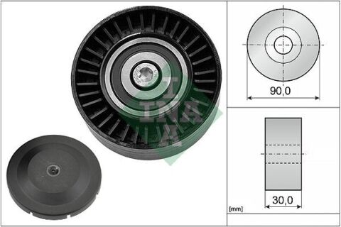 Ролик генератора BMW 3 (E90) 06-11 (паразитный) (90x30), N54/N55