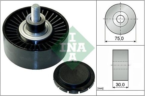 Ролик генератора BMW 3 (E90) 06-11 (паразитный) (75x30) N54/N55