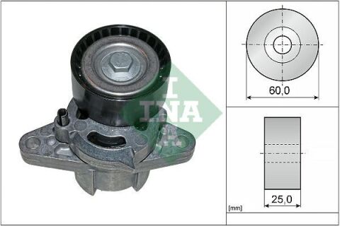 Натяжник ремня генератора Renault Kangoo 1.4/1.6i 97-(+AC), K7J/E7J/K4M