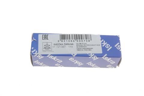 Свічка розжарювання MB OM615-617 (11V) (M18x1.5/10s) (з пальчиком)