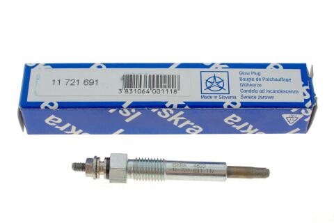 Свічка розжарювання Opel Astra 1.7TD 91-98/Corsa A 1.5TD 87-93 11V (M10x1.25/8s) Свічка розжарювання Opel Astra 1.7TD 91-98/Corsa A 1.5TD 87-93 11V (M10x1.25/8s)