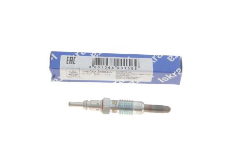 Свічка розжарювання Fiat Doblo 1.9D (11V) (M12x1.25) Свічка розжарювання Fiat Doblo 1.9D (11V) (M12x1.25)