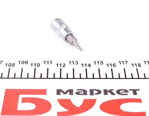 Біта Torx T8 + адаптер під ключ 1/4"