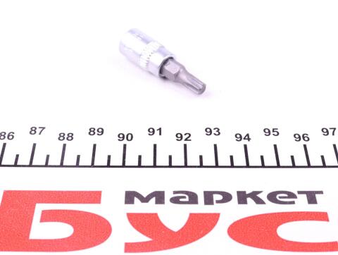 Біта Torx T27 + адаптер під ключ 1/4" Біта Torx T27 + адаптер під ключ 1/4"