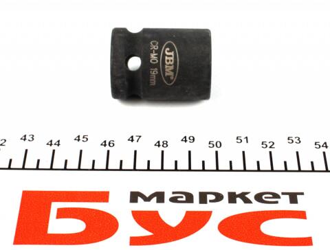 Головка ударна 6-гранна (1/2") (d=19mm)