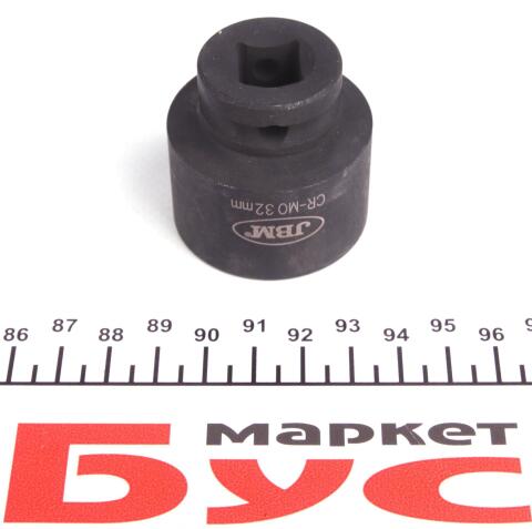 Головка ударна 6-гранна (1/2") (d=32mm)