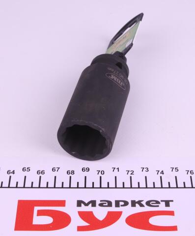 Головка ударна 12-гранна (1/2") (d=27mm)