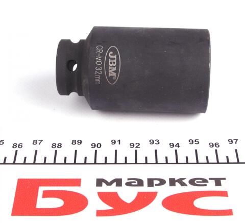 Головка ударная 12-гранная (1/2&quot;) (d=32mm)