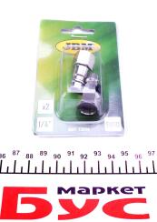 Быстросъем пневматический резьбовой EURO 1/4" (к-кт) (папа)