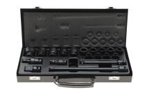 Набір ударних головок 1/2" 10-27 мм 19 од. та 2 подовжувача