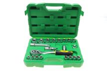 Набір торцевих головок з тріскачкою 1/2" 21 од.