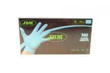 Рукавиці нітрилові (XL) 100шт (3.5mil) (блакитні)
