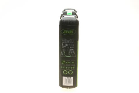 Нaбіp інcтpумeнтів кoмбінoвaний 1/2", 1/4", 3/8" (головки, головки зі вставкою, біти, викрутки) 179 од. Нaбіp інcтpумeнтів кoмбінoвaний 1/2", 1/4", 3/8" (головки, головки зі вставкою, біти, викрутки) 179 од.