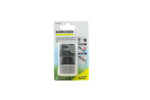 Конектор універсальний для шлангів Plus 1/2"-5/8"-3/4" (з преміум аквастопом)