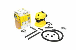 Пилосос для сухого/вологого прибирання WD 4 (+ фільтр-мішок) (1100Вт)