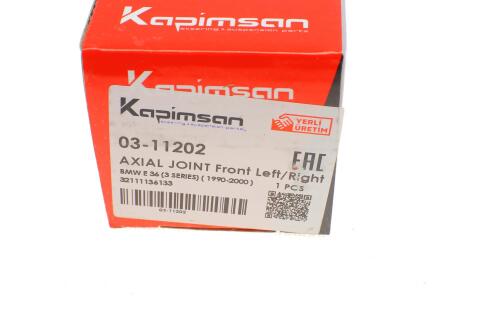 Тяга рульова BMW 3 (E36) 1.6-4.6 90-03 (L=226mm) Тяга рульова BMW 3 (E36) 1.6-4.6 90-03 (L=226mm)