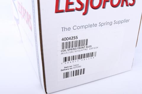 Пружина (передня) Audi A6 2.4-3.0 quattro 97-05 (седан/універсал) Пружина (передня) Audi A6 2.4-3.0 quattro 97-05 (седан/універсал)
